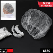 Waterproof plastic hair bath caps The Urban Martly wrapped