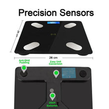 Digital scale for weight, muscle mass, and body fat measurement