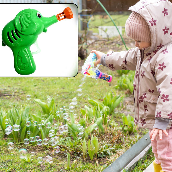 Cartoon Elephant Bubble Gun Toy