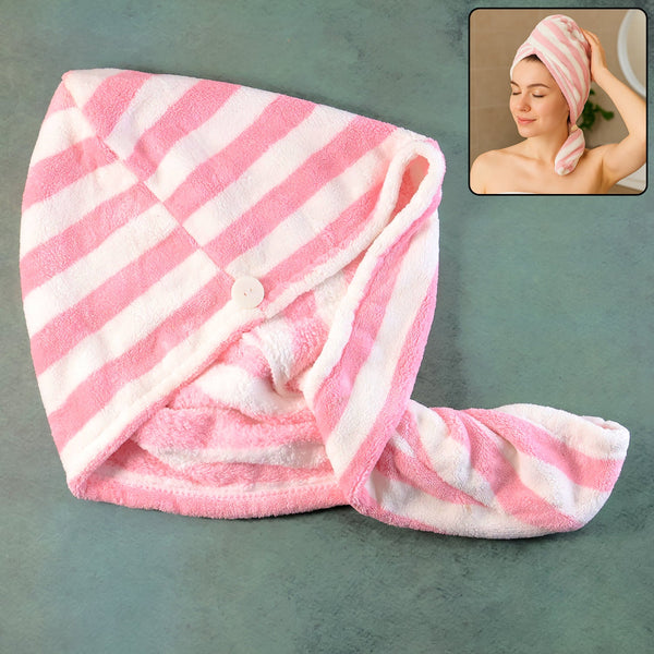 Hair Drying Magic Hair Cap Towel Wrap for Women (1 Pc)